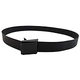 Scuba Wahl Diving 60" Long 2" Webbing Weight Belt with Plastic Buckle, Black