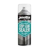 JENOLITE Stop Leak Sealer Spray | CLEAR | 400ml | Leak Sealer for Gutters and Flat Roofs | Waterproof Gutter Sealant | Fills, Seals & Stops Leaks | Long Lasting Waterproof Sealant
