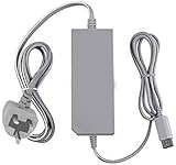 WICAREYO Power Supply AC Power Adapter Charger UK Plug Cable,Compatible for Wii Console