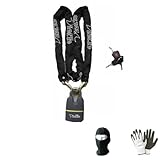 Compatible with Triumph Trophy 900 Anti-Theft Chain Universal Lock with Mesh 10 x 10 m 1.5 m Steel U-Chain Weight Approx. 3 kg Anti-Rappine Anti-Theft Mechanical Alarm