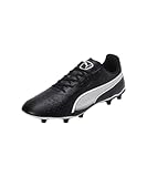 Puma Unisex Adults King Match Fg/Ag Soccer Shoes, Puma Black-Puma White, 10 UK