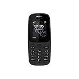 Nokia 105 Single SIM Mobile Phone (2017 Edition) - Black