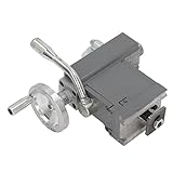 Mini Lathe Tailstock, Adjustable Mutifunctional MT2 Tailstock Live Center, Professional Live Revolving Center Lathe Parts Accessories with 2 Handles for Wood and Metal Lathe CNC Work