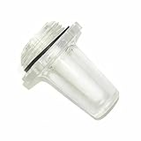AEspares Autolube Oil Tank Visible Oil Sight Glass Compatible With Vespa PX 125 150 200 EFL T5 Disc