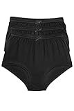 Marlon Women's Evelyn Full Brief, Black, 16-18