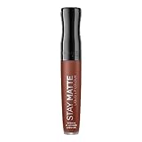 Rimmel London Stay Matte Liquid Lipstick, Love Bite, Nude Shade 6, 5.5 ml