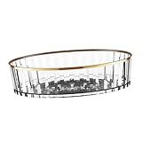 Sharplace 360° Rotating Makeup Organizer, Desktop Storage Tray Display Case Revolving Spice Rack for Perfume