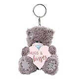 Me to You Tatty Teddy Plush Keyring 'Hugs and Kisses' - Official Collection