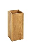 HAKU Möbel Umbrella Stand Oak, Solid Wood - Size: W 20 cm X H 45 cm X D 20 cm, Style: Traditional