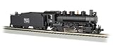Prairie 2-6-2 Steam Locomotive w/Smoke & Tender - Boston & Maine #1501 - HO Scale