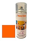 Timberwolf Wood Chipper Orange Synthetic Enamel paint 400ml Aerosol