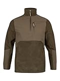 JACK PYKE Rannock Fleece Pullover Dark Olive Large