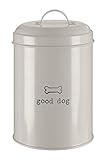 Premier Housewares Adore Pets Good Dog Food Storage Canister, 1.2 L - Natural