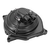 Dokili SR50 pump Complete Black Carbon Fiber, Compatible with Ya-maha Aerox, Jog, MBK Nitro, Aprilia SR50, Minarelli LC 50cc, Prevents Engine Overheating