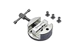 ADI Small Round Vice 80 mm for 3" & 4" Rotary Tables - Black