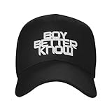 CWCMZDH Baseball Cap Sun Hat Boy Better Know Boy Better Know Logo Baseball Cap Cosplay Fashionable Elegant Women's Hats Men
