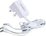 Lemax 94565-UK Power Adaptor 4.5V 550mA 3-Output (White) (UK Plug)
