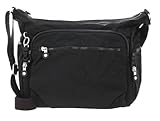 Kipling GABBIE Medium crossbody, Black Noir (Black) - Random Monkey