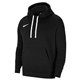 NIKE Men's M Nk Flc Park20 Po Hoodie Sweatshirt, BLACK/WHITE, XL UK