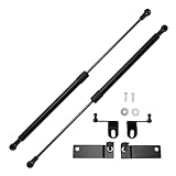 TUCKBOLD Front Hood Lift Supports Struts for Mazda MX-5 Miata NC 2005-2014 Gas Spring Black with Mounting Bracket 2 Pcs