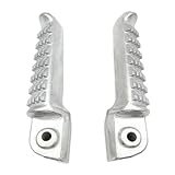 Motorcycle Footrest Motorcycle Rear Footrests Foot Pegs For Kawasaki Ninja 250R 650R Z750 Z1000 ZZR1200 1400 ZX-6R 98-13 ZX9R ZX-10R ZX12R ER6F ER6N(Rear Footrest B)