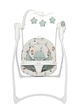 Graco Lovin' Hug Swing with 6 Swing speeds, Music, 4 Recline Positions and Folds up for Storage. Suitable from Birth to Approx. 6 Months (0-9kgs), Up & Away Fashion
