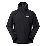 Berghaus Men's Paclite 2.0 Gore-Tex Waterproof Shell Jacket | Lightweight | Durable | Stylish, Black/Black