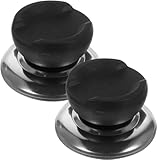 Oven Knobs 2pcs Pot Top Beads Stainless Steel, Bakelite Mini Cooker
