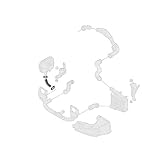 Borg & Beck BTH1120 Turbo Hose To Fit VAG A4 1 9D 01-05 AWX AWF