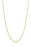 OROVI Yellow Gold Chain for Women in 14 Carat Gold, Hypoallergenic Chain - including jewellery box