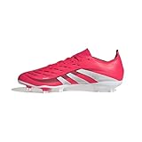 adidas Unisex Predator League Firm Multi Ground Football Boots, Lucid Red/Cloud White/Core Black, 11 UK