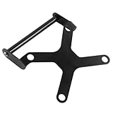 MOQIAOSEIKO Compatible with 2024 2025 Royal Enfield Himalayan 450 Himalayan 452 Motorcycle Expansion Mobile Phone Holder Stand GPS Navigation Mounting Bracket Support-12MM