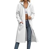 Longline Hoodie for Women, Ladies Zip Up Hoodies, Zip Up Hoodie Women Gym, Beavers Jumper, Fluffy Blanket Hoodies Fleece Lined Jacket, Red Coats for UK, XXL