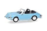 Herpa Porsche 911 Targa Pastel Blue HO Gauge HA023733-004