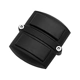 Motorcycle Footrest Motorcycle Gear Shift Lever Peg & Brake Pedal Cover Footpeg For Yam&aha V-Star XVS Dragstar DS 400 650 950 1100 1300(Black brake pedal)