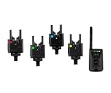 New Direction Tackle N1 Bite alarm set 4+1 with S9r receiver for Carp Fishing