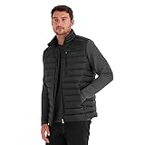 TOG24 North Mens RDS Certified Down Gilet Ultra Warm 90% Duck Down Insulated Bodywarmer With Toggle Adjusters On Hem Packs Away Conveniently Into Chest Pocket & Doubles Up As Travel Pillow