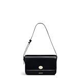 RADLEY London Magpie Lane Women's Small Leather Flapover Shoulder Bag, Black