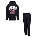 Jordan Children's Tracksuit Jersey Pack Black Size 4-5 A Code 85C651-023, Black/Red/White, 4-5 anni