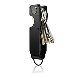 Leseogye Key Organiser, Portable Metal Key Organiser Keyring, Minimalist Smart Key Holder for 2-6 Keys