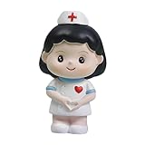 Nurse Angel Resin Figurine Cake Topper, Home Decor Photo Prop