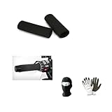 Compatible with Malaguti Grizzly 10 Inch Mono-March 50 Neoprene Handle Covers Sponge Sleeves for Handlebar Accelerator Heated Anti-Slip Universal 12 x 4.2 cm for Motorcycles Scooter