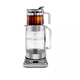 Karaca XL Glass Turkish Tea Maker and Kettle Set, 2.8L Tea Maker Machine by Refika (0.8L Turkish Teapot, 2L Kettle), 2200W Fast Boiling, 4 Keep-Warm Modes, Stainless Steel Base