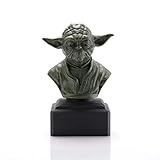 Royal Selangor Limited Edition Pewter Yoda Bust (Green) - Licensed Star Wars Statue/Collectible/Figurine