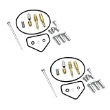 Carburettor Carb 2 Set Motorcycle Carburetor Needle Valve Float Needle Gasket For For Vulcan 750 VN750 VN 750 1987-2006