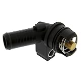 6C1Q6L635AB Oil Coolant Thermostat for Jaguar X TYPE 2.0 D, 2.2 D 2001-2009 Car Accessories