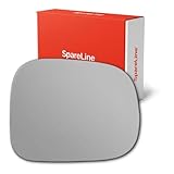 SpareLine Wing Door Mirror Glass - Adhesive‑Type Convex for LDV Cub 1996-2002 (Right/Off‑Side/Driver)