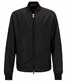 HUGO BOSS Porsche design men black windbreaker jacket coat 911 GTR Chelter_PS 50410781 (XXL)