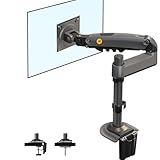 NB North Bayou H100 Monitor Stand for 17 to 30 Inch Screens, Monitor Arm Load Max 9 kg VESA 75 & 100 mm