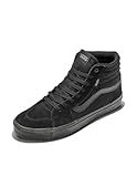 Vans Men's Mn Filmore Hi Sneaker, Suede Canvas Black Black, 9 UK